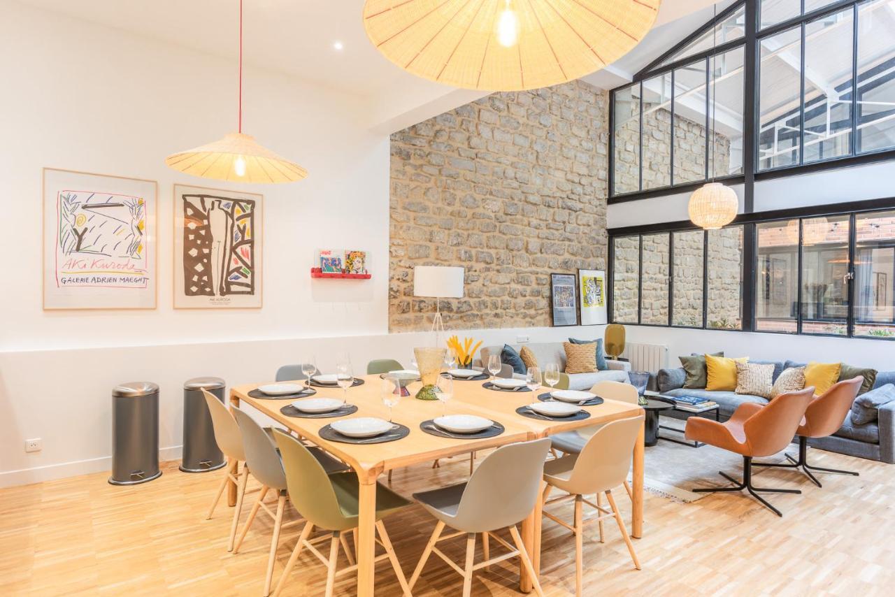 Fantastic Architect Loft For 10 Guests Near Metro Apartment Paris Exterior photo